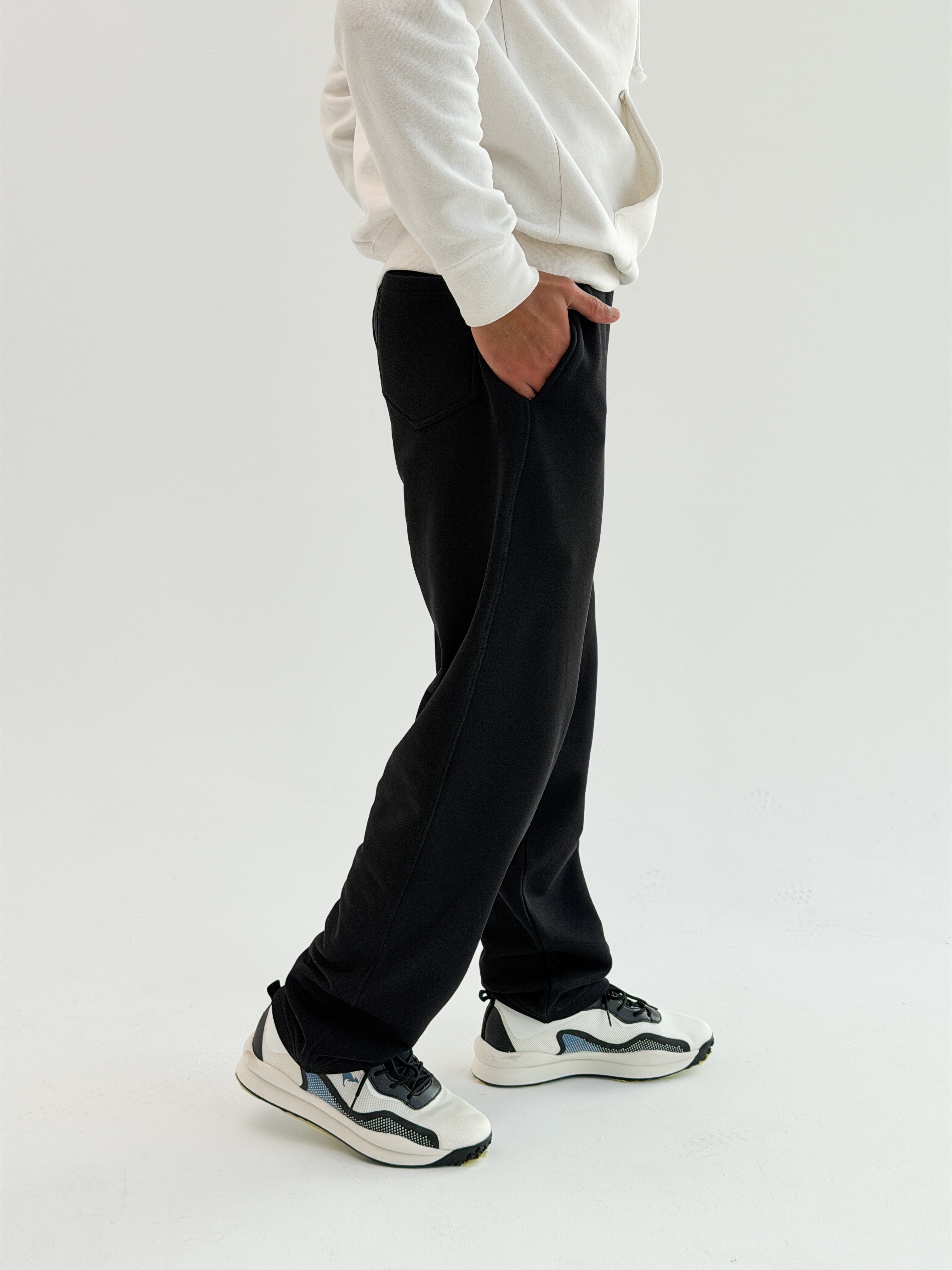 Black Tailored sweatpants