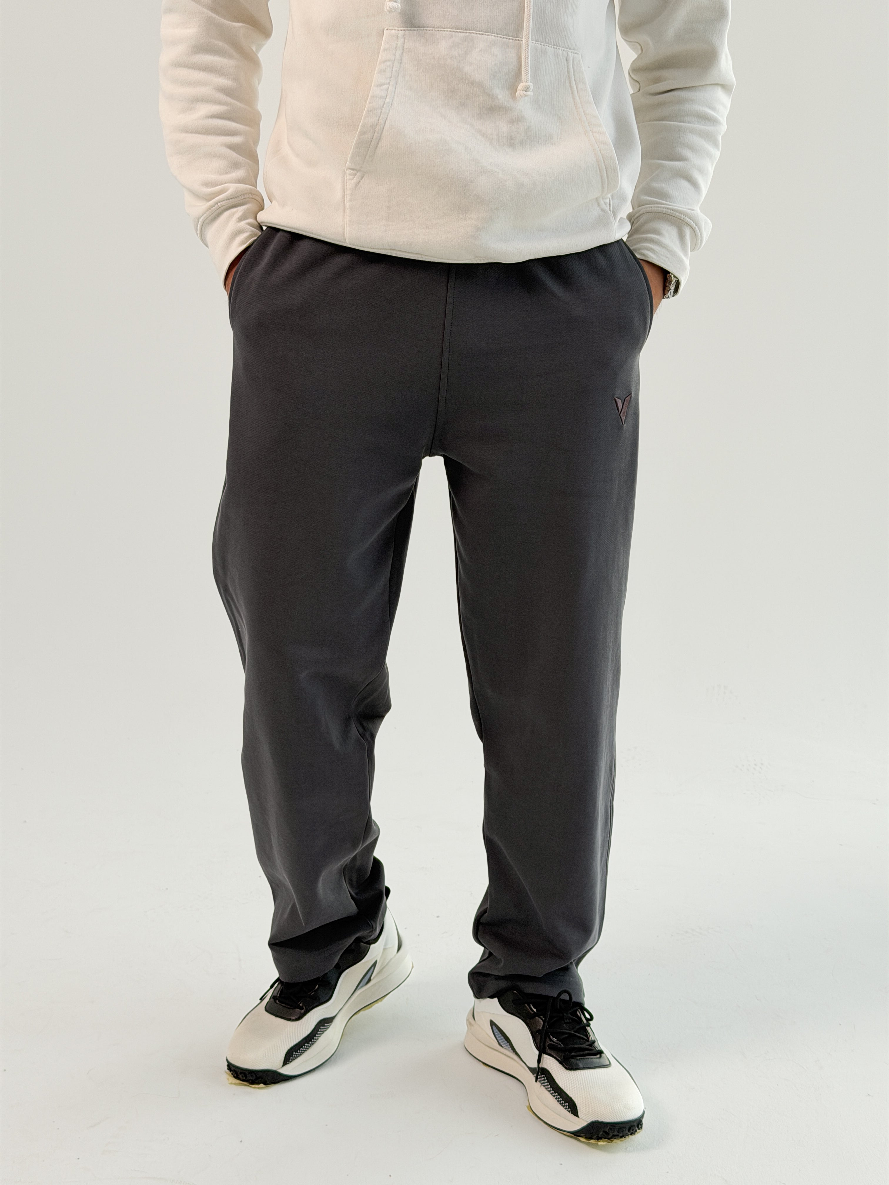 Steel Grey Tailored sweatpants