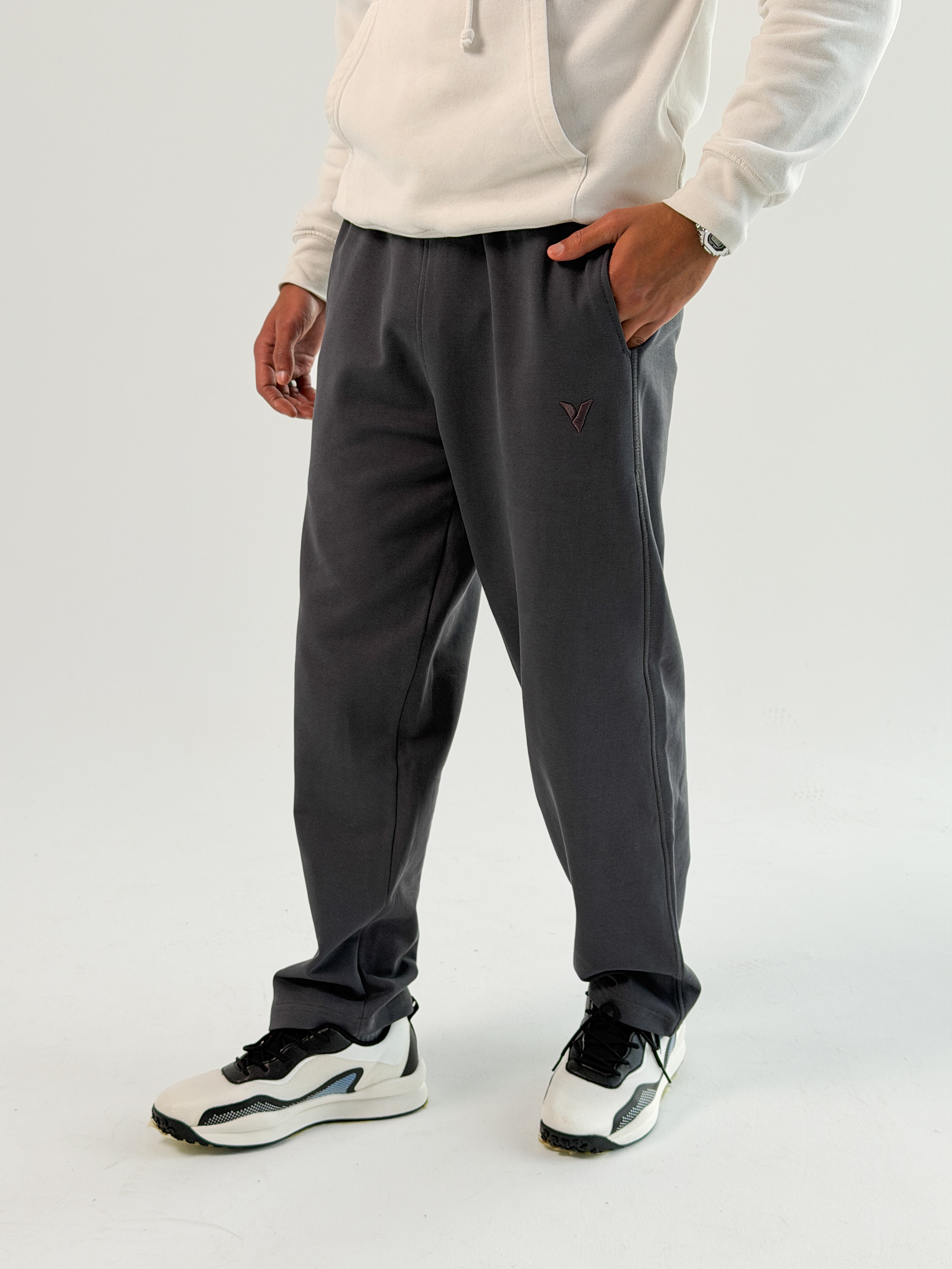 Steel Grey Tailored sweatpants