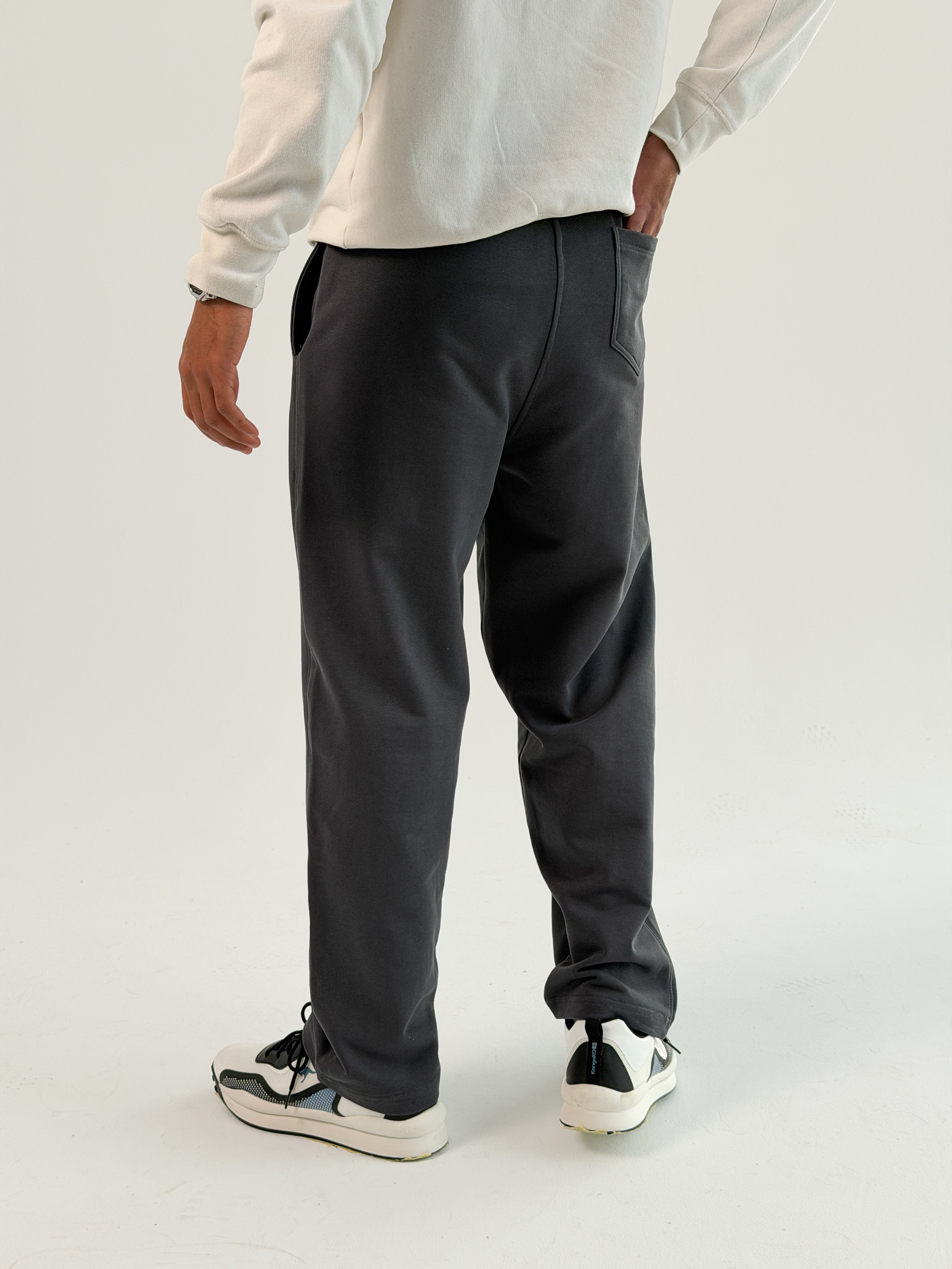Steel Grey Tailored sweatpants